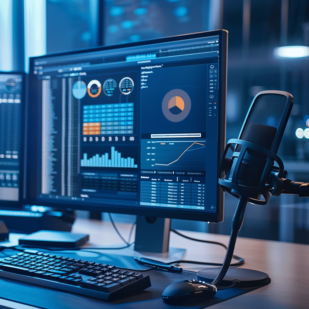 Secure interface of a podcast hosting platform.
