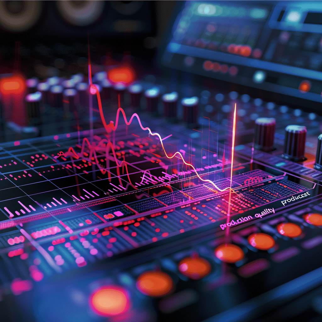A dynamic and polished audio waveform representing professional podcast production quality.