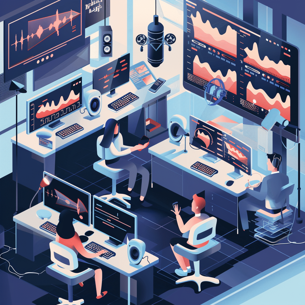 AI and human collaboration in podcast production