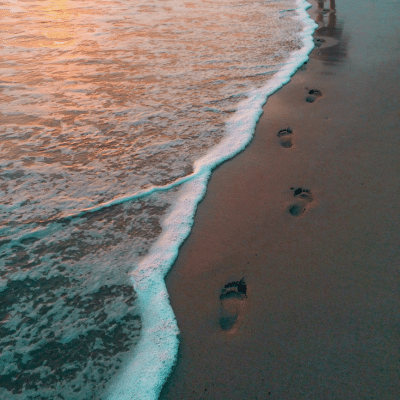 Walk on the beach