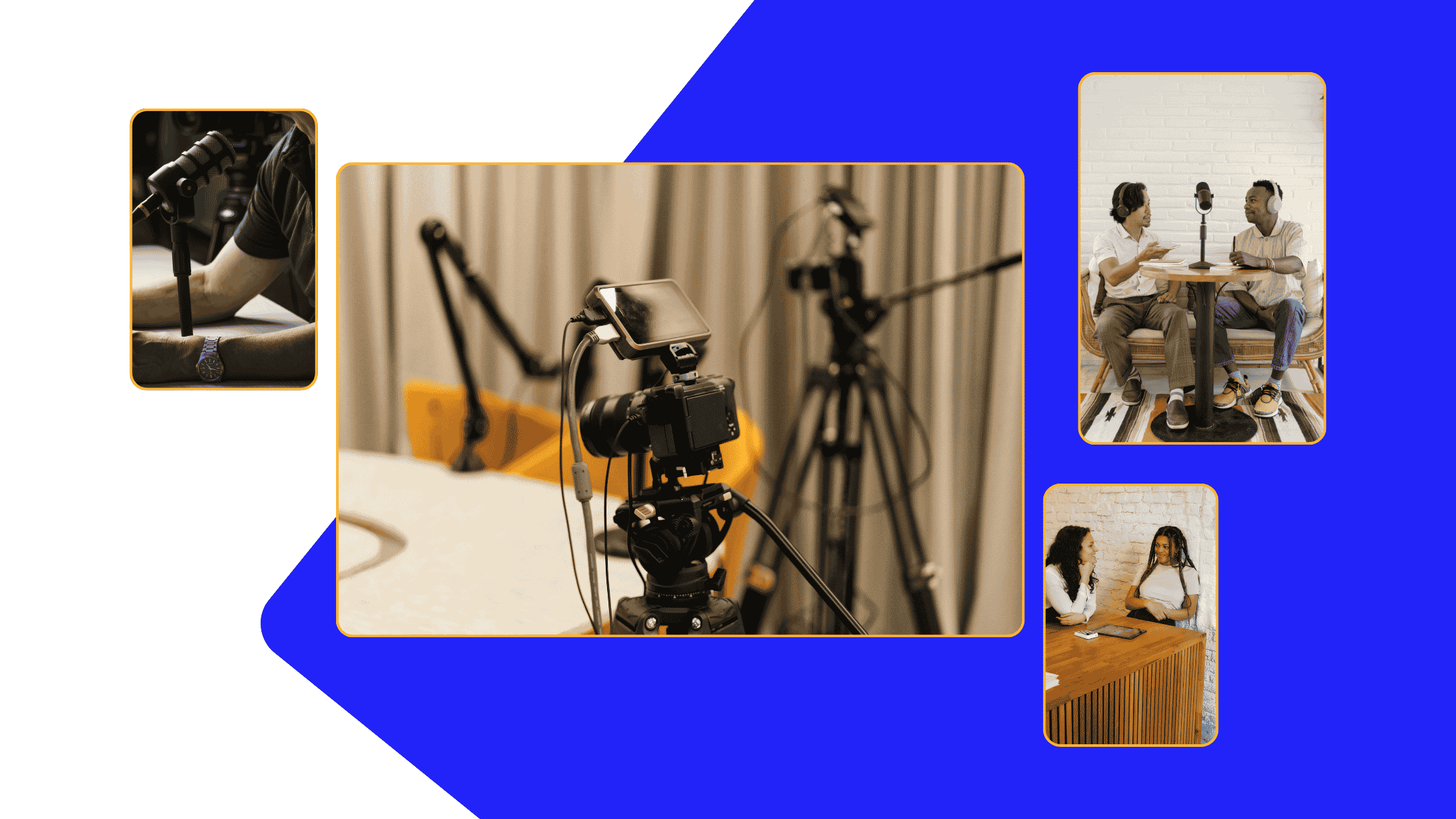 Image collage on the blog titled Can AI generate podcasts automatically? Platforms, limits, and what actually works